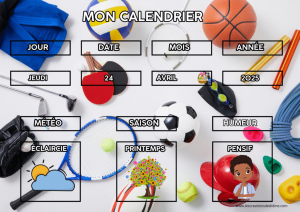 calendrier sport