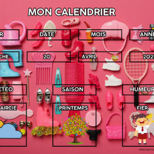 calendrier barbie