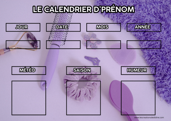 calendrier barbie – Image 2