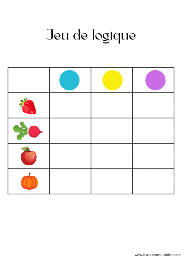 Livret sur les fruits et les légumes pour les moins de 3 ans – Image 5