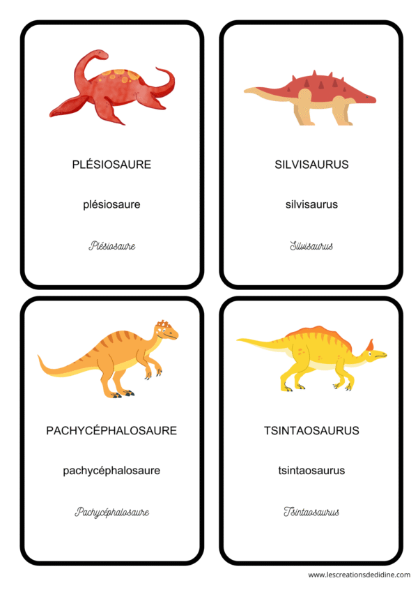 livret sur les dinosaures pour les moins de 3 ans – Image 7