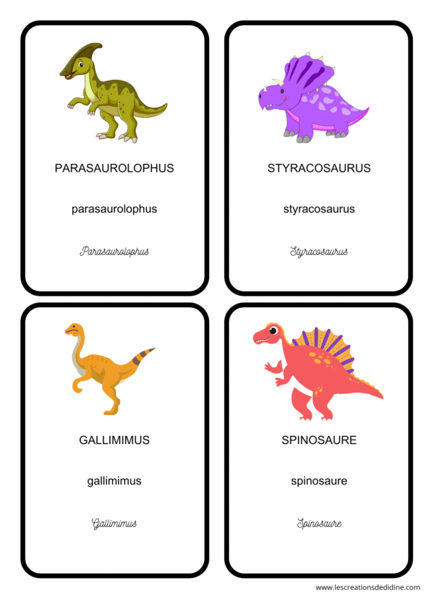 livret sur les dinosaures pour les 3 - 6 ans – Image 7