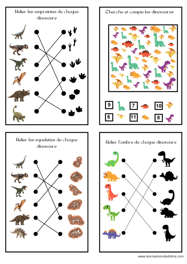 livret sur les dinosaures pour les 3 - 6 ans – Image 8