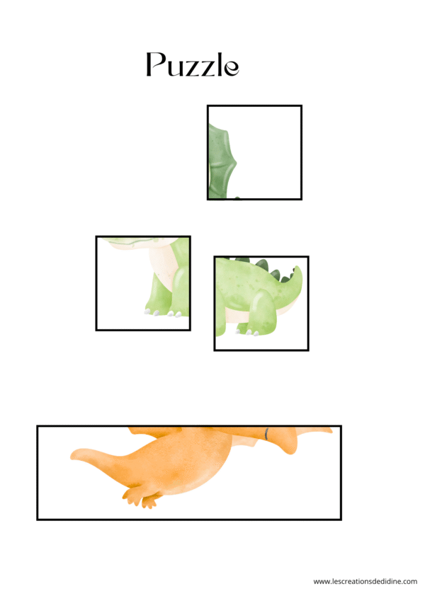 livret sur les dinosaures pour les 3 - 6 ans – Image 9