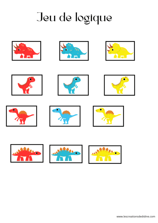 livret sur les dinosaures pour les moins de 3 ans – Image 9