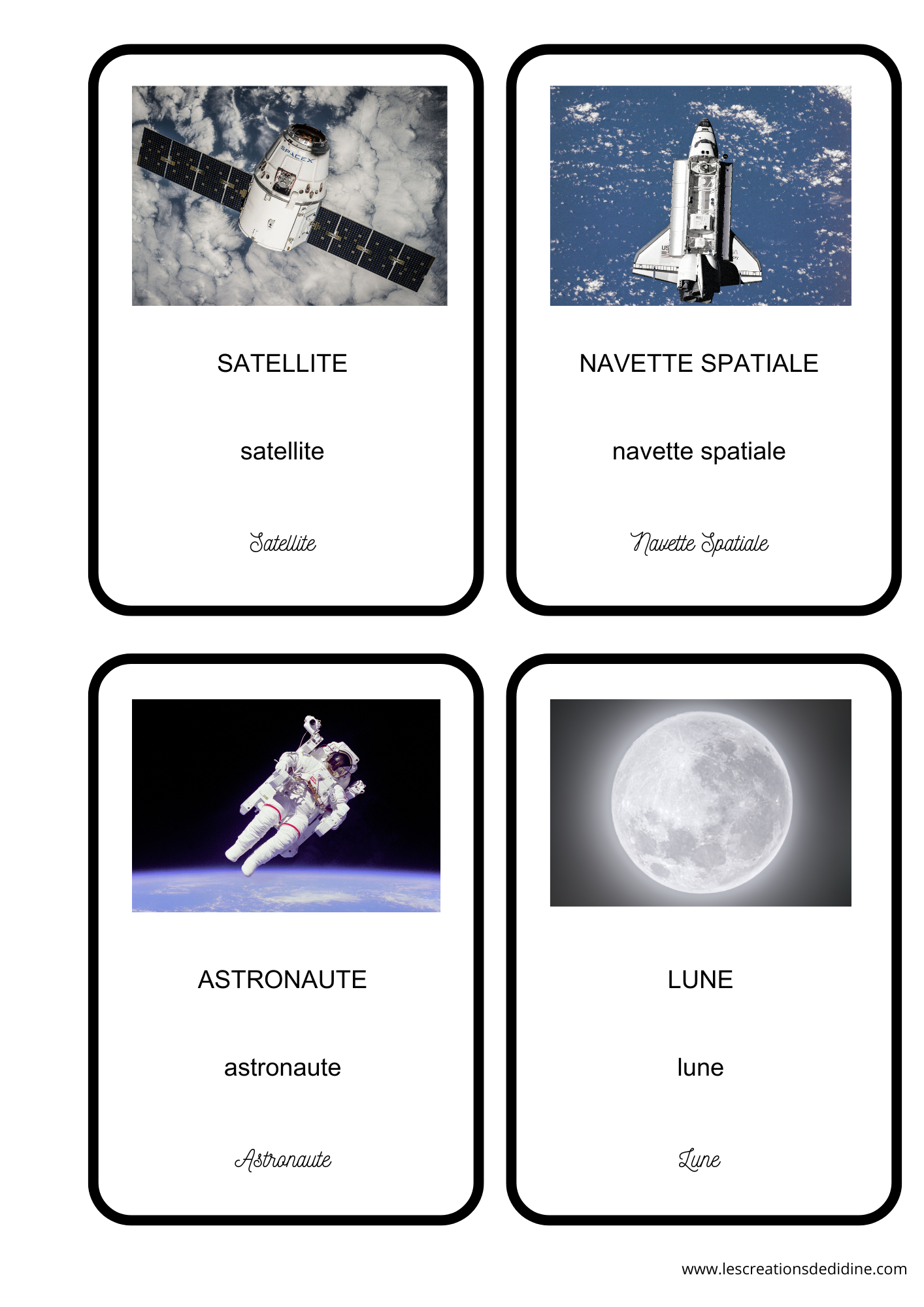 Livret d'activité sur l'espace pour les 3 - 6 ans – Image 9