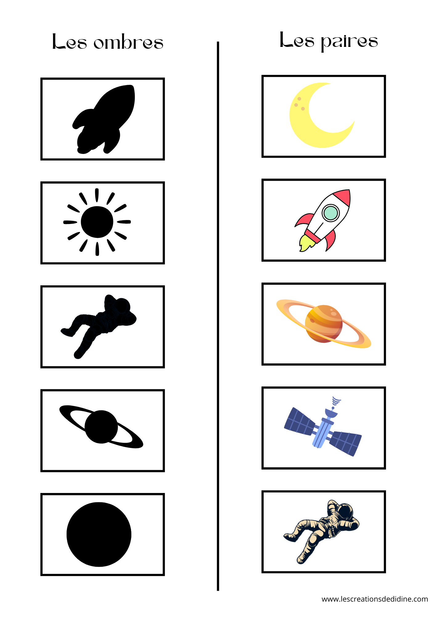 Livret sur l'espace pour les moins de 3 ans – Image 9