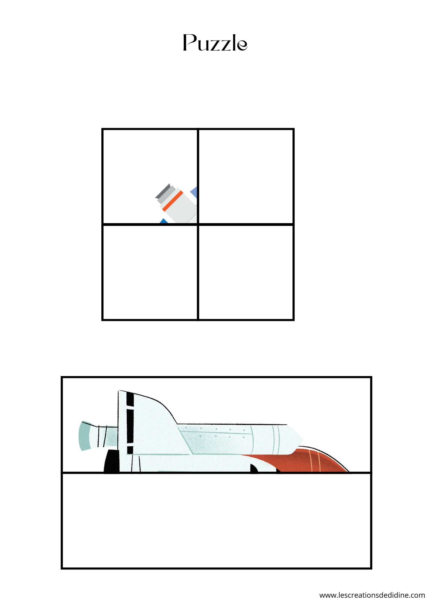 Livret d'activité sur l'espace pour les 3 - 6 ans – Image 7