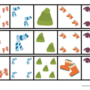 carte à compter hiver